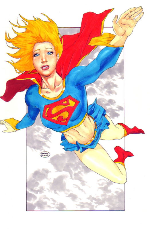 Supergirl, in Steve Spurgeon's Commissions Comic Art Gallery Room