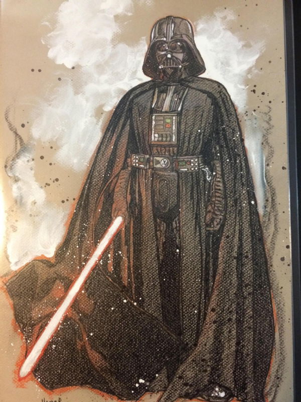 Darth Vader by Tony Harris, in Don Bohm's Various Comic Art Gallery Room