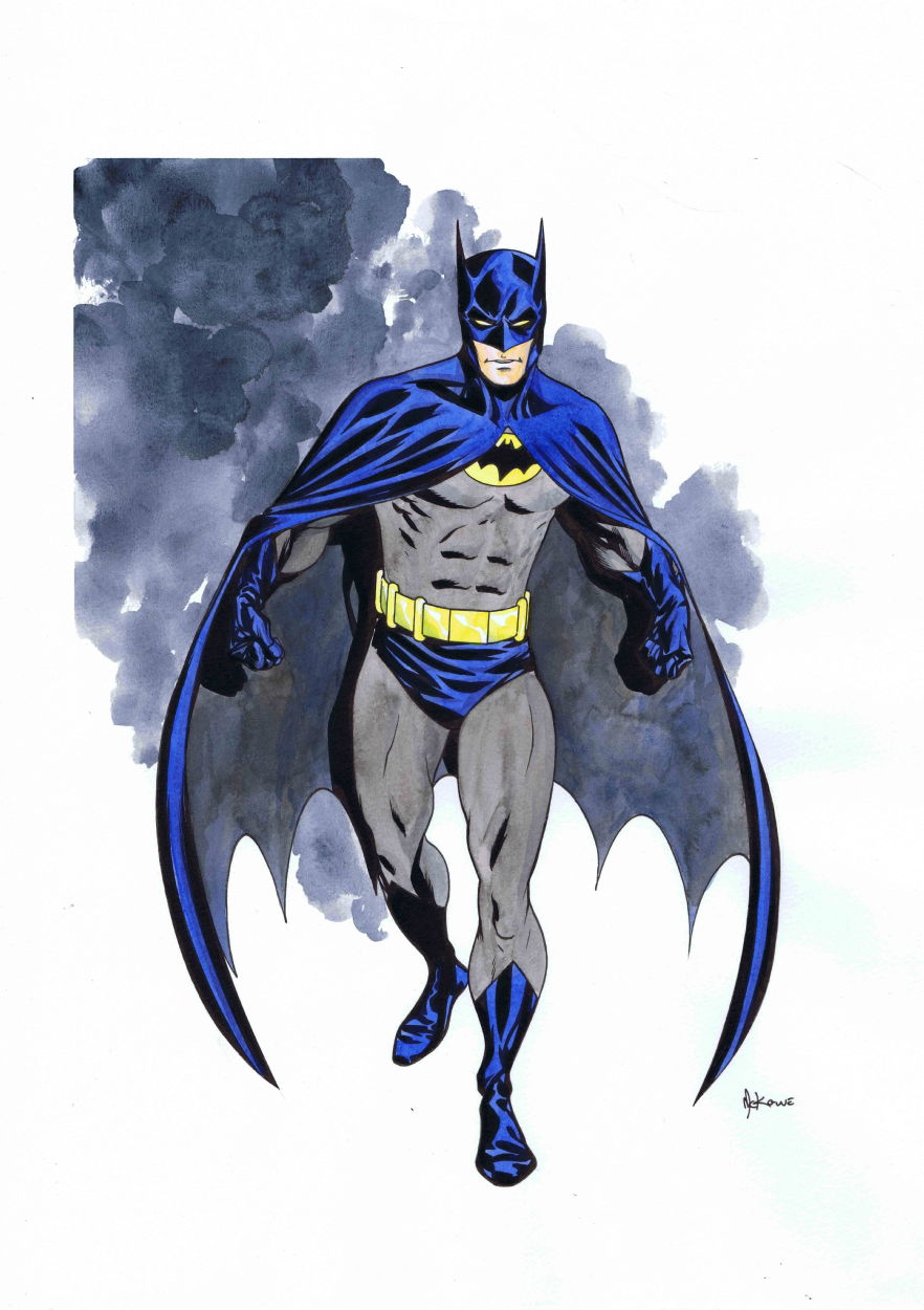 Batman by Mike McKone, in Don Bohm's Mike McKone Comic Art Gallery Room