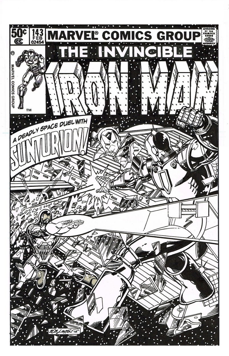 Iron Man #143 Recreation, in Bob Layton's Bob Layton Commissions Comic ...