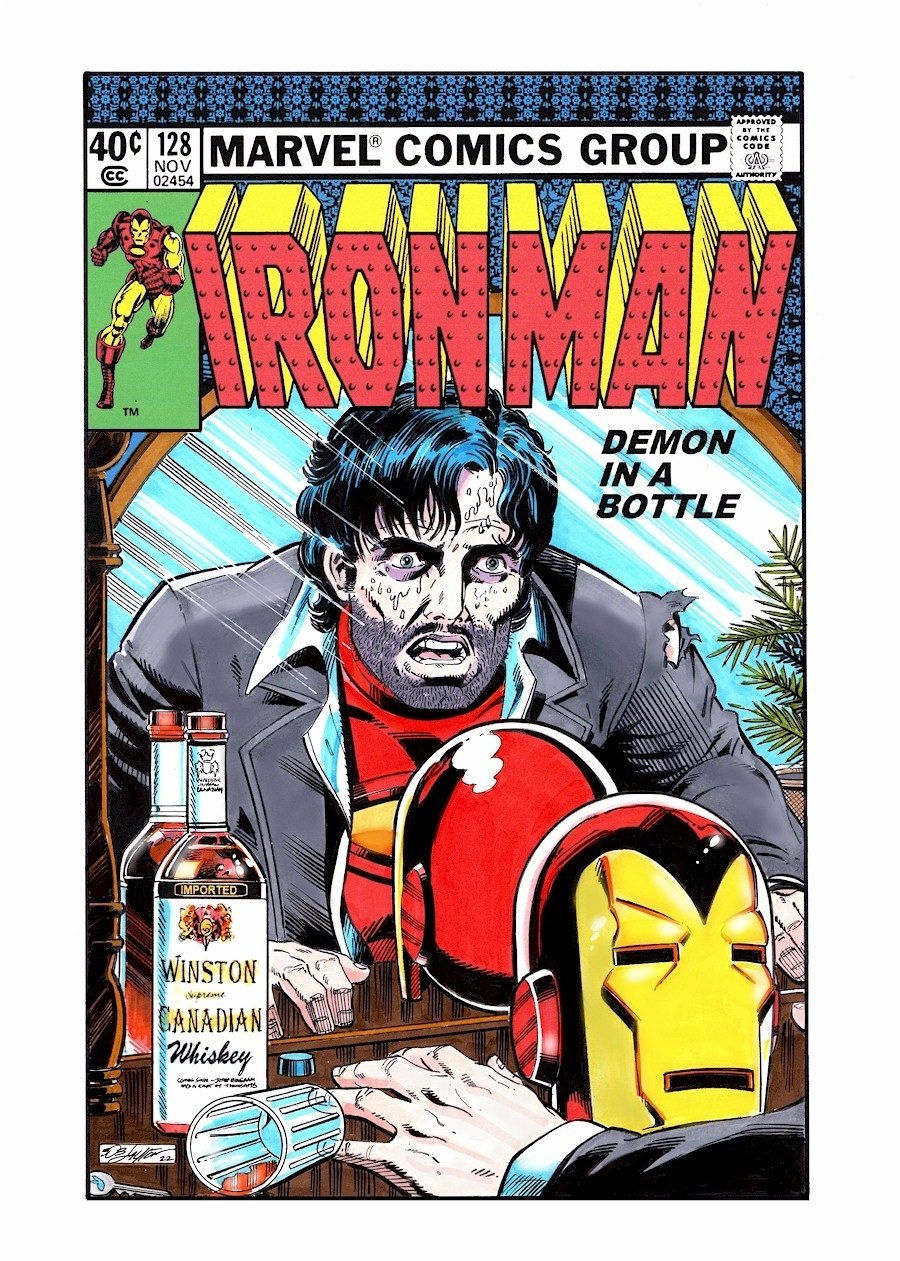 2022 Iron Man #128 Color Recreation, in Bob Layton's Bob Layton ...