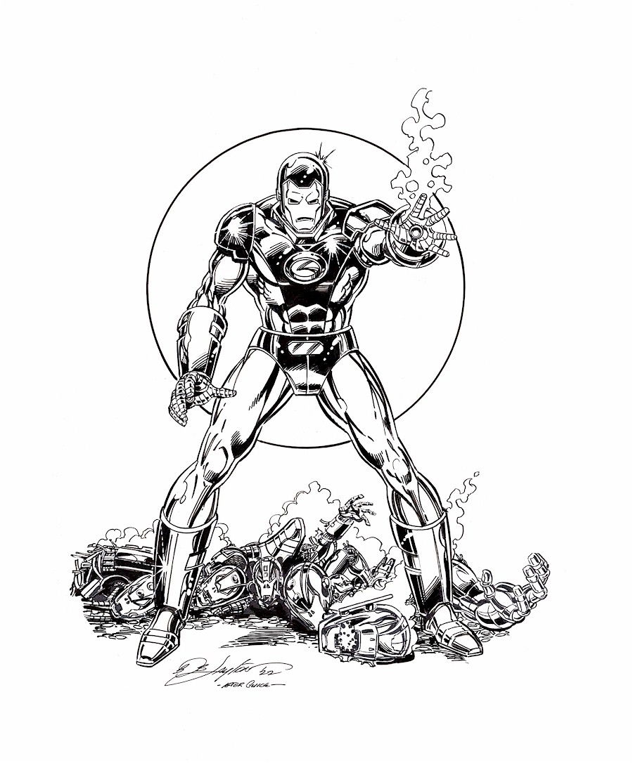 Iron Man #235 Variant Commission, in Bob Layton's Bob Layton ...