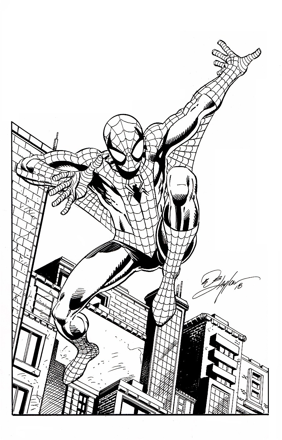 Drawing The Amazing Spider-Man • Time Lapse - YouTube