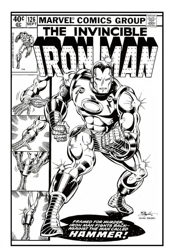 Iron Man 126 Recreation, in Bob Layton's Bob Layton Commissions Comic ...