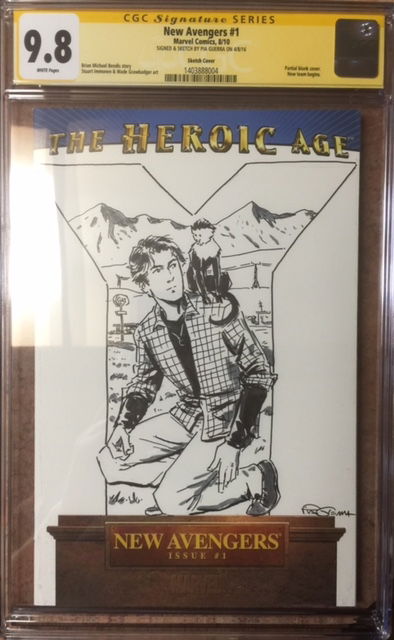 The Heroic Age Y The Last Man Yorick And Ampersand Pia Guerra Cgc Ss In Brent Daviss 6545