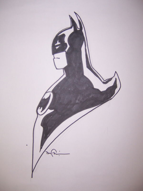 Batman by Fraga, in Steven Regina's Gotham City Comic Art Gallery Room