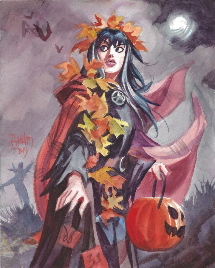 Halloween Girl by Dan Brereton, in Andrew Hanna's Commissions Comic Art ...