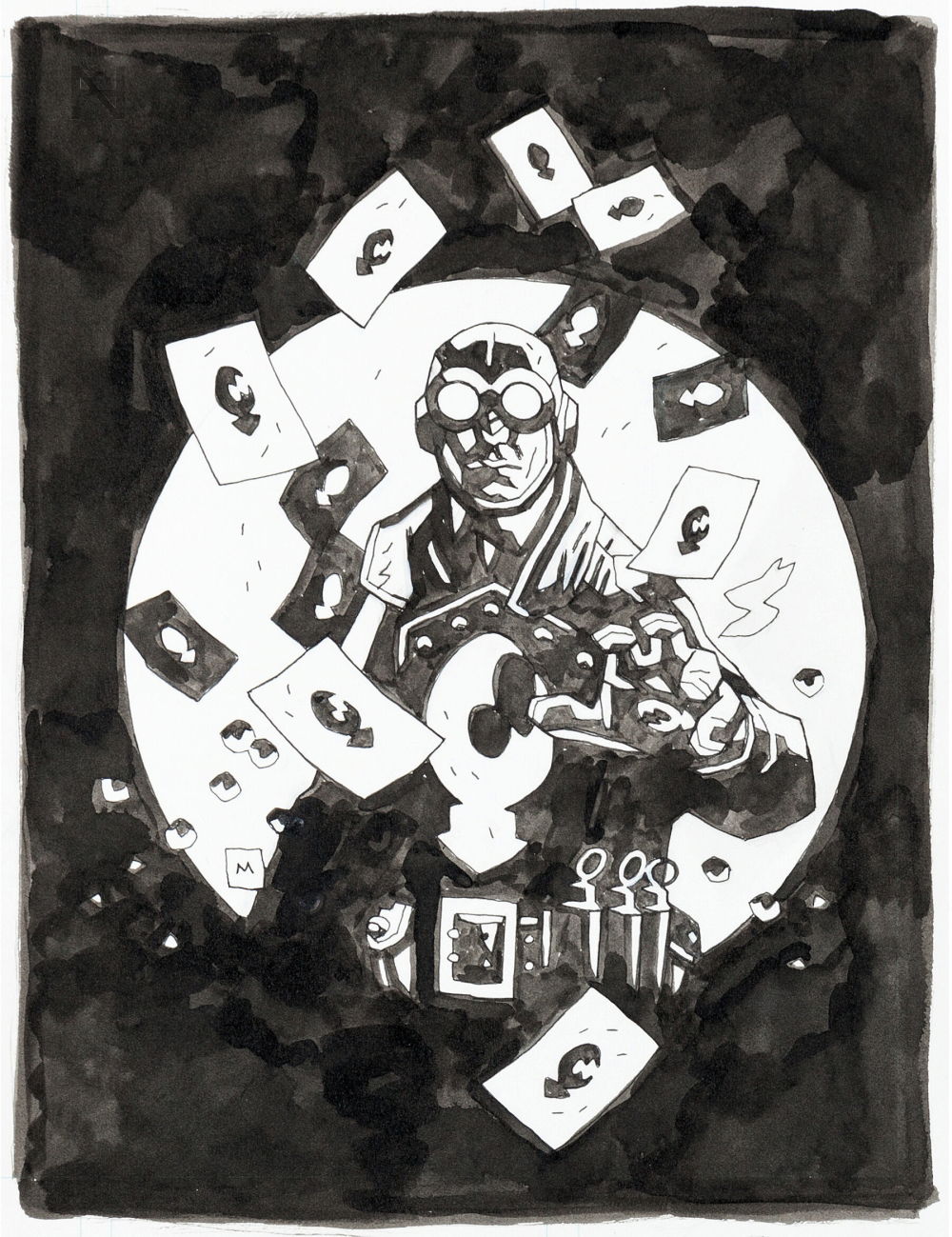 Hellboy Universe Essentials: Lobster Johnson Cover by Mike Mignola, in ...