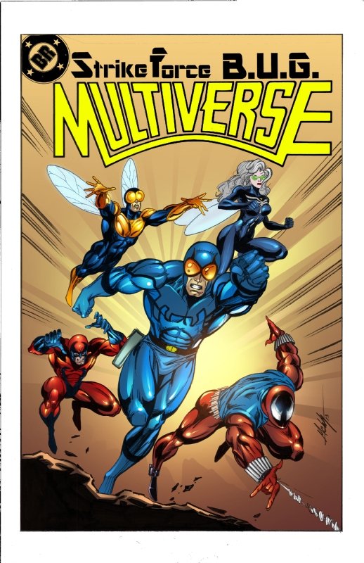 Multiverse Strikeforce B U G X Men Annual 1 Homage Color In Bill Raupp S Multiverse Strikeforce B U G Comic Art Gallery Room