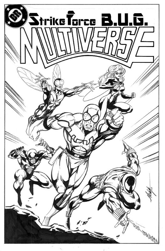 Multiverse Strikeforce B U G X Men Annual 1 Homage In Bill Raupp S Multiverse Strikeforce B U G Comic Art Gallery Room