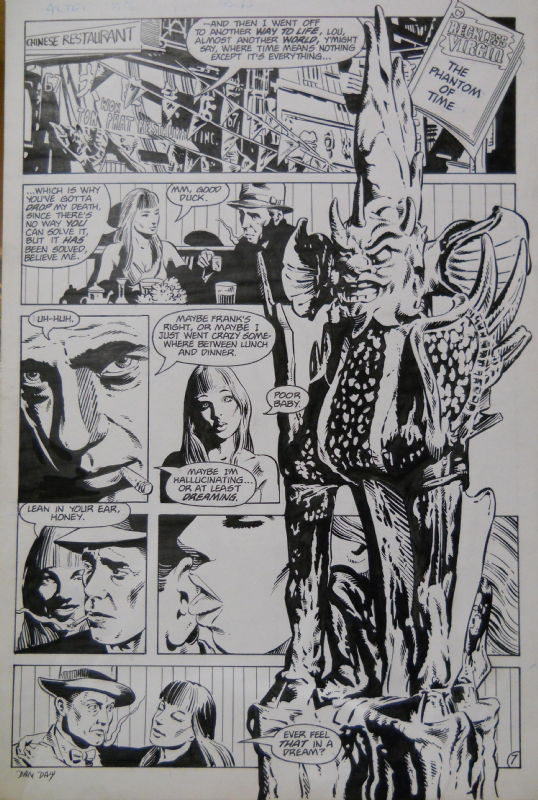 Aztec Ace #13 pg 7 - Dan Day, in Ken Barnes's Argo City Gallery Comic ...