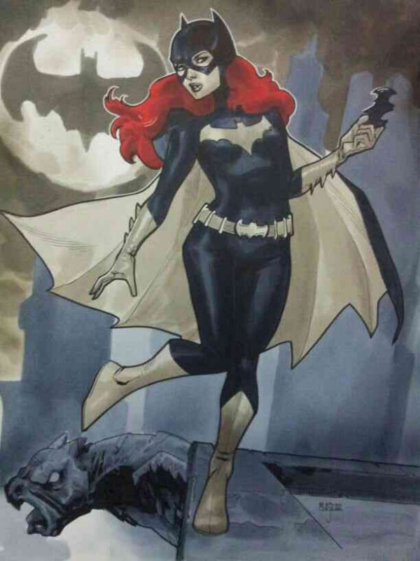 Batgirl by Mahmud Asrar, in Ferrán Pascual's commissions Comic Art ...