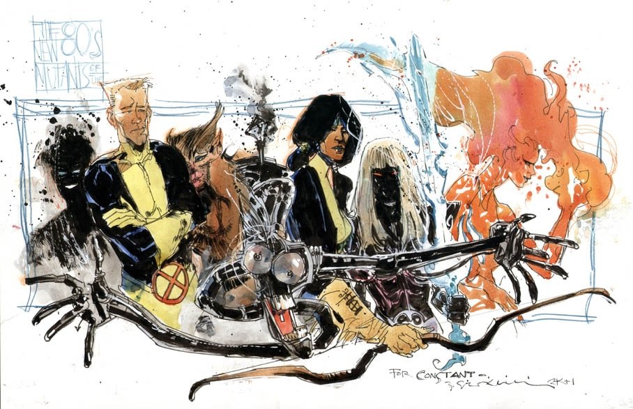 Why Marvel's Bill Sienkiewicz Is Still Excited for the New Mutants