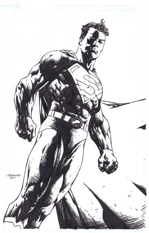 SuperMan , in johnny desjardins's Sketches and commissions Comic Art ...