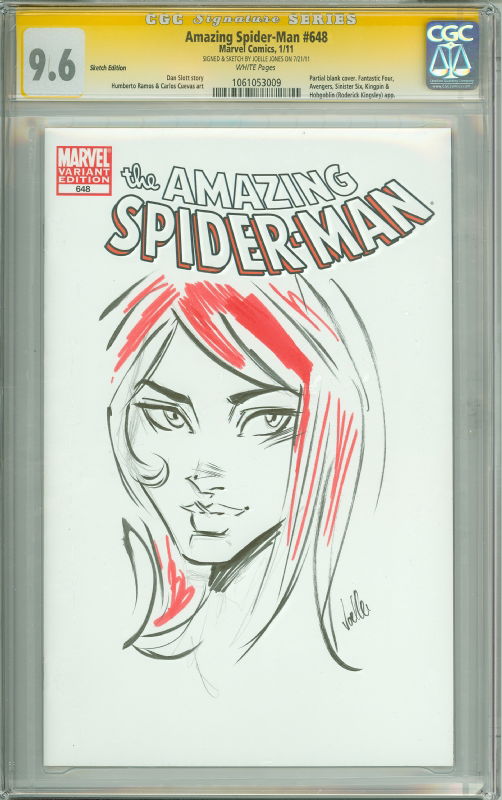 Joelle Jones - Mary Jane, in michael chung's Sketches Comic Art Gallery ...