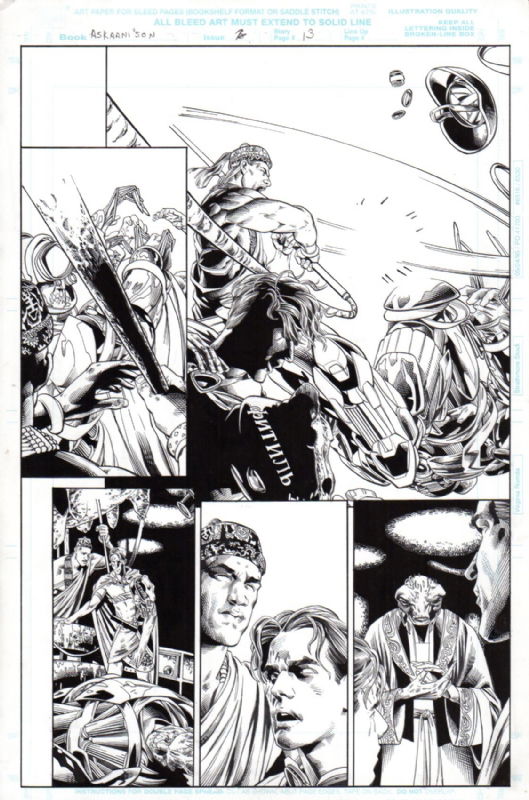 Askani'son (Marvel, 1996) #2 pg. 13 - Gene Ha, in Yet another comic art ...