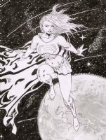 Supergirl Comic Art