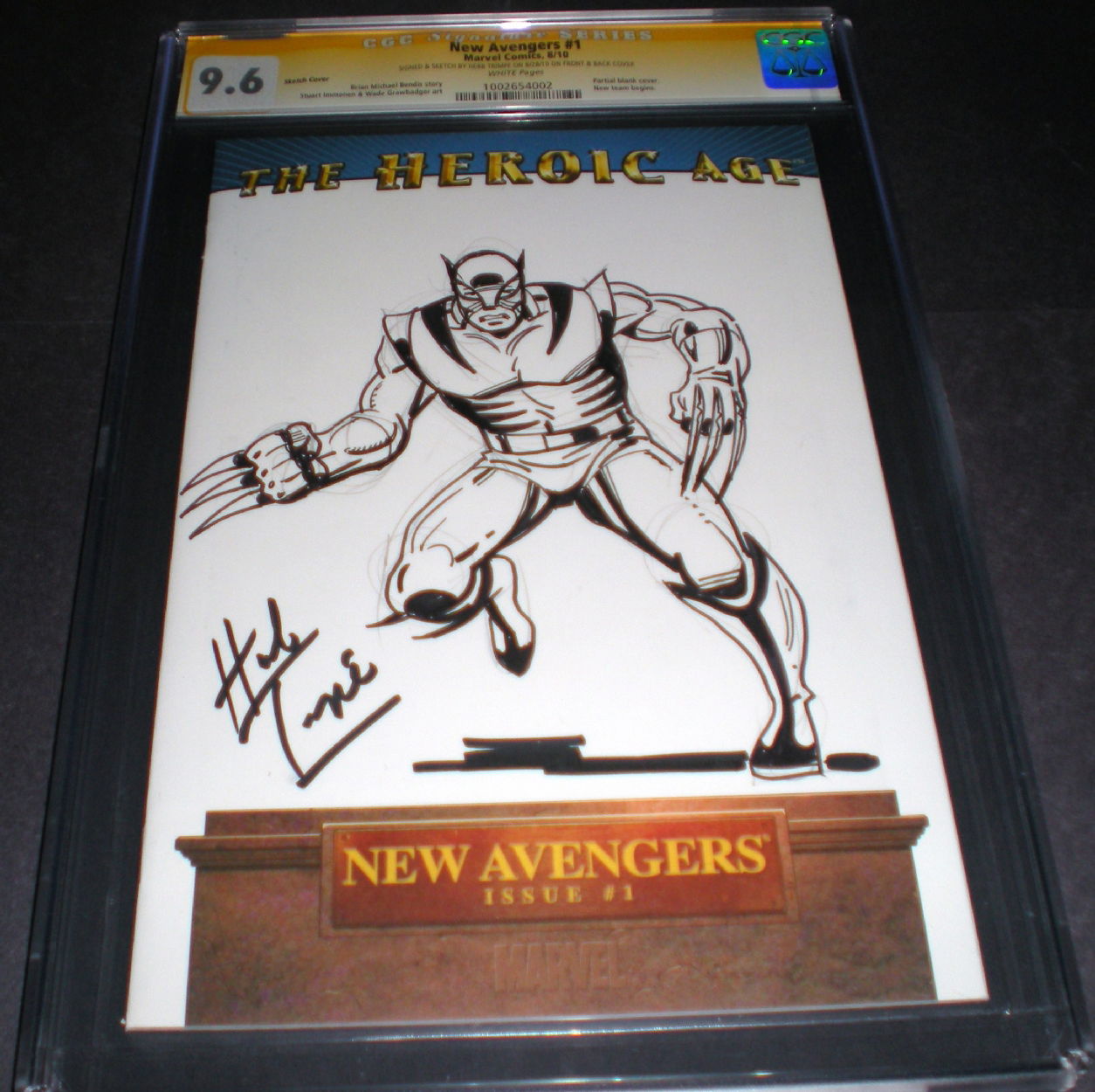 Herb Trimpe Wolverine, Hulk, in Gordon Hurley's Sketch Covers Comic Art ...