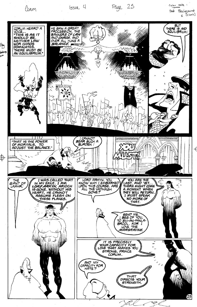 Chronicles Of Corum Mike Mignola in Mark Irwin s Assorted pages