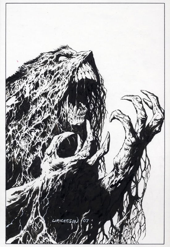 bernie wrightson original art for sale