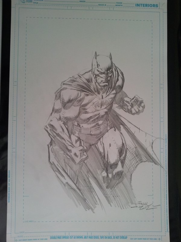 Batman - David Finch, in Jason Ong's Phoenix Comic Con 2012 Comic Art ...