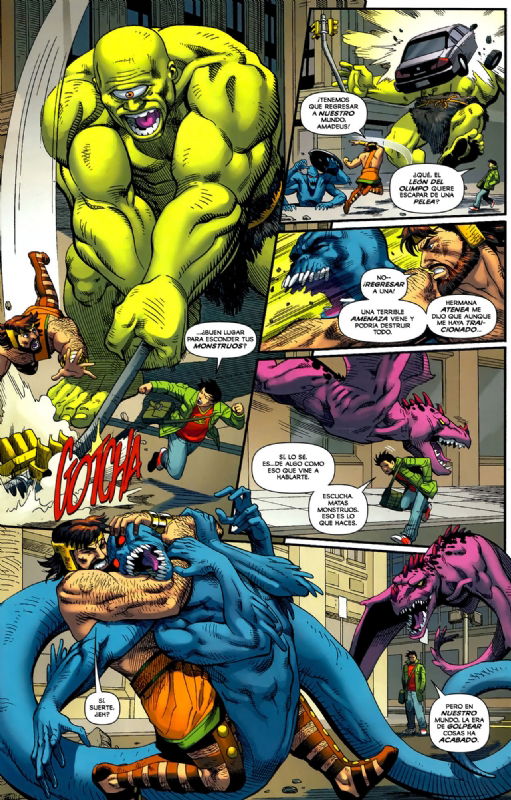 Chaos War 1 P30 Hercules Vs A Cyclops In David F S Comic Book Daily Strips Comic Art Gallery Room