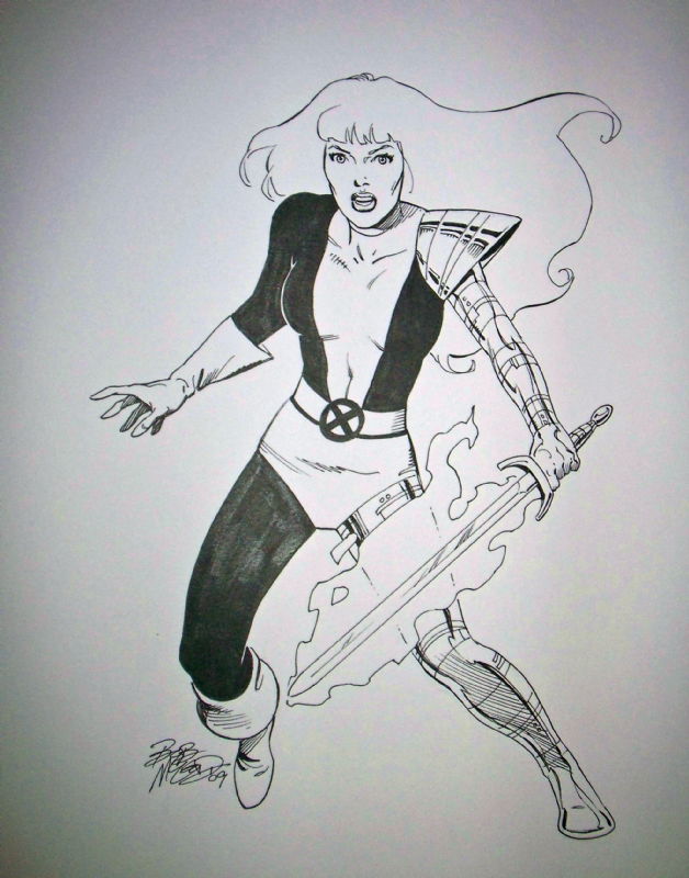 Magik - Bob McLeod, in carlos lising's For Sale Comic Art Gallery Room