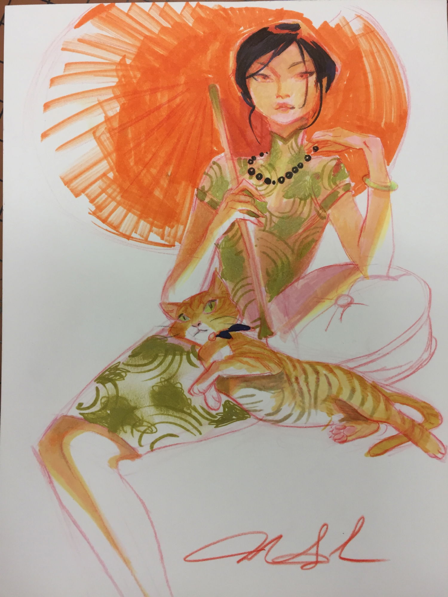 cheongsam art