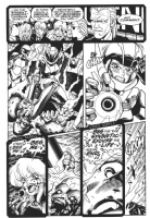 Bubblegum Crisis Grand Mal #1 page 24 by Adam Warren , Comic Art