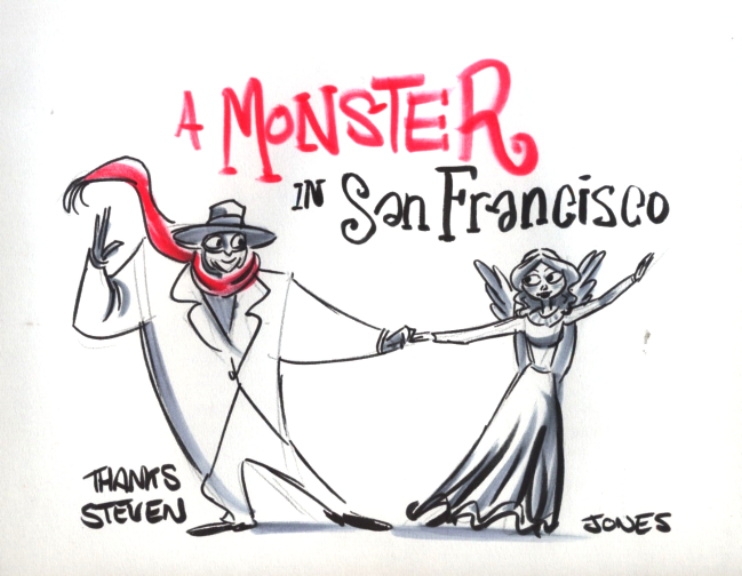 Matt Jones Francoeur Lucille A Monster In Paris Ape San Francisco 12 In Steven Ng S Animated Characters From Feature Films Comic Art Gallery Room