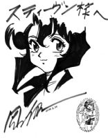 Bubblegum Crisis Gunsmith Cats By Kenichi Sonoda Steven Ng S Original Comic Art Gallery At Comicartfans Com