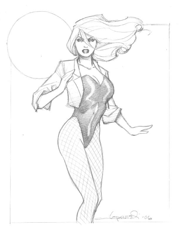 Aaron Lopresti Black Canary Oakland 2006 In Steven Ngs Dc Black Canary And Birds Of Prey 9326