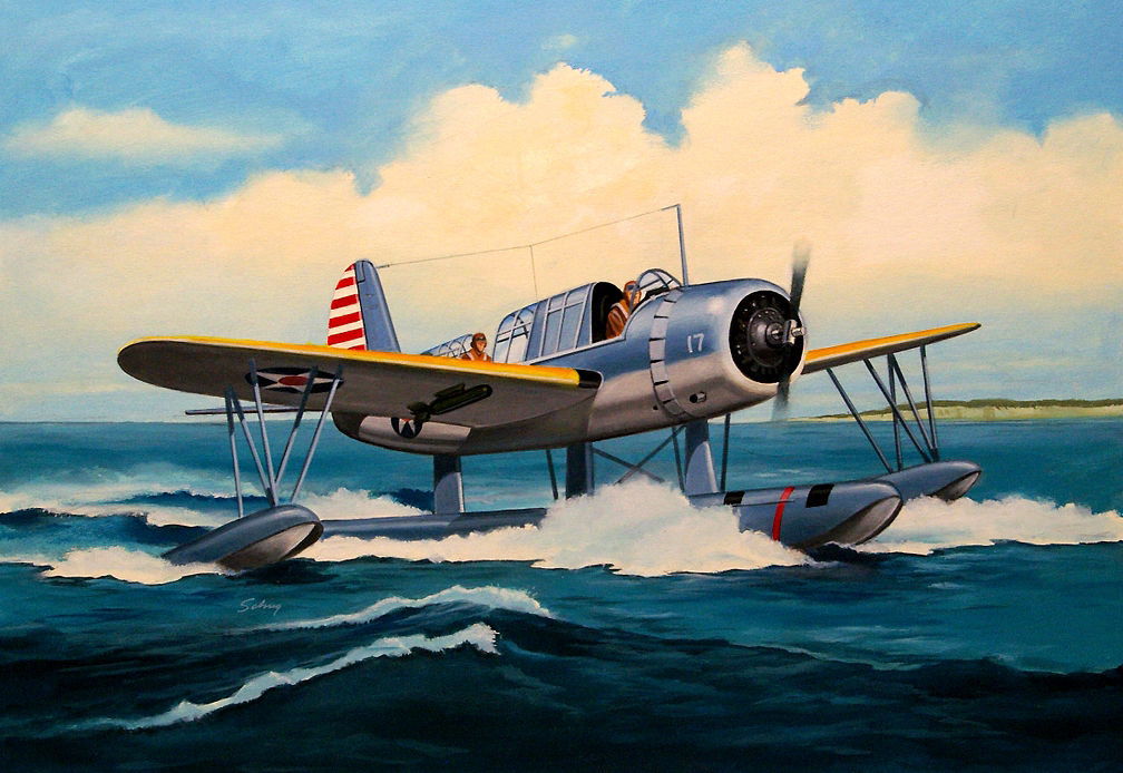 Vought OS2U Kingfisher Floatplane By Sonny Schug, In Steven Ng's ...