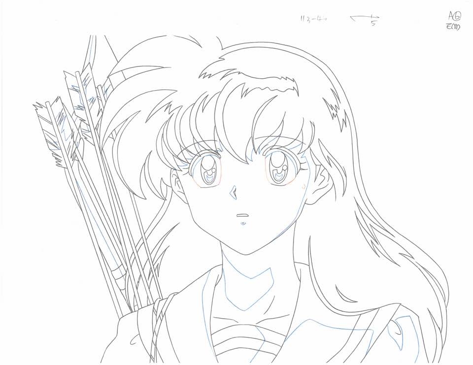 Learn How to Draw Kagome Higurashi from Inuyasha (Inuyasha) Step by Step :  Drawing Tutorials