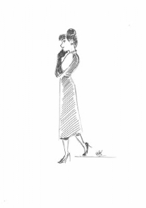 Hepburn by Amanda MacFarlane , Comic Art