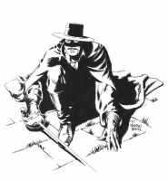 Thomas Yeates: Zorro (CBLDF) Comic Art