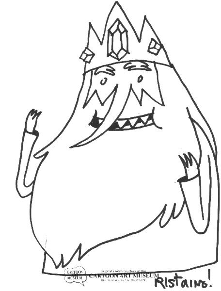 Andy Ristaino: Ice King (Adventure Time), San Diego 2012, in Steven Ng ...