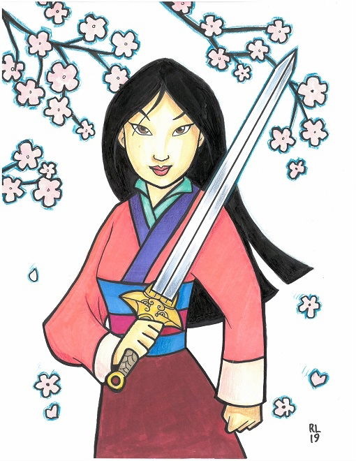 Mulan by Rick Law, in Steven Ng's Disney princesses and heroines Comic ...