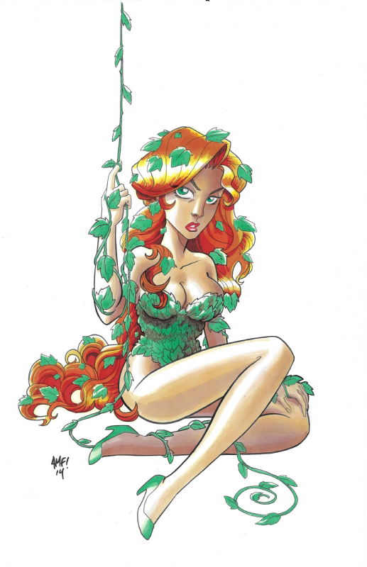 Tony Fleecs Poison Ivy, in Mike Carithers's Tony Fleecs Comic Art ...