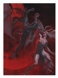 Devilman vs. Sirene (NWS) Comic Art