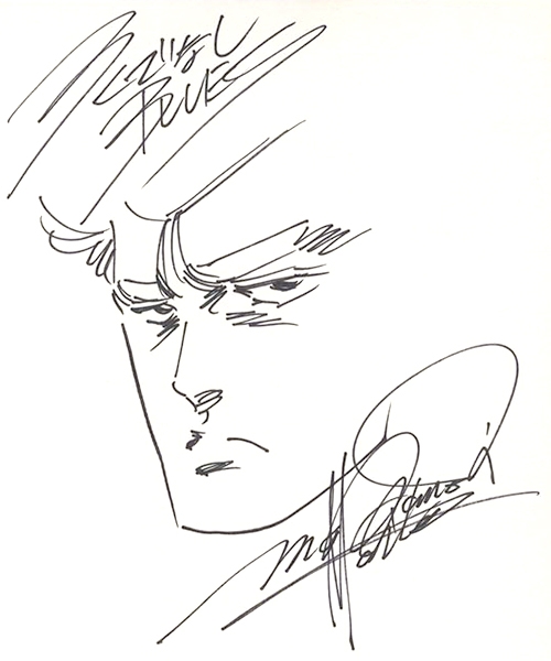 Rokudenashi Blues, in Benoit Spacher's 80s Anime Comic Art Gallery Room