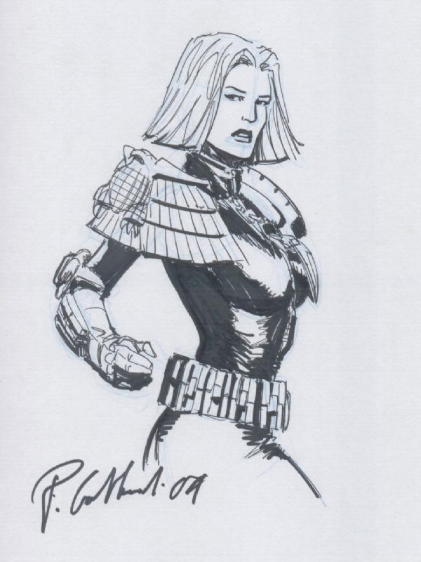 Patrick Goddard - Judge Anderson, in Karl A. Russell's Sketchbook 1 ...