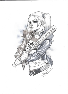Harley Quinn ( Suicide Squad  ) - Sami Basri  Comic Art
