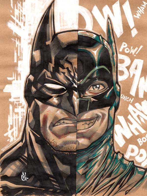 Carlos D'Anda - Batman/Batman 66 ** FOR SALE **, in INKINK Collectibles's  Carlos D'Anda Comic Art Gallery Room