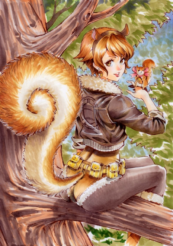 Anime Squirrel Posters for Sale | Redbubble