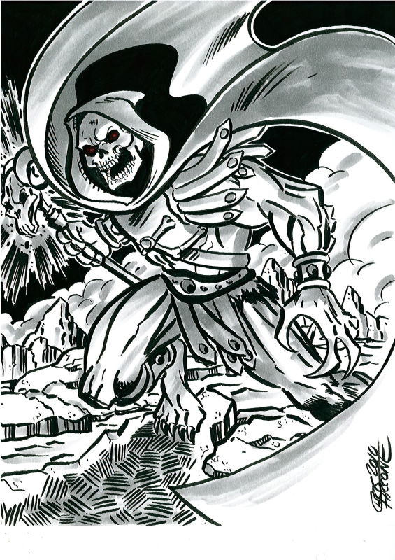 Skeletor, in Kenny Porter's Miscellaneous Comic Art Gallery Room