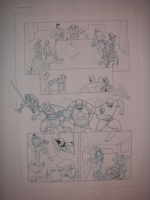 Punisher War Journal page by Ariel Olivetti Comic Art
