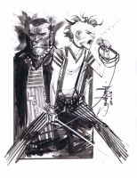 The Killer by Sean Murphy, in Edward Gulane's Original Art - Sean