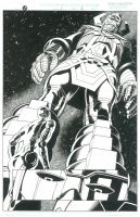 Universe X:4 #1, pg. 2 - Galactus Looms by Brent Anderson & Will Blyberg Comic Art