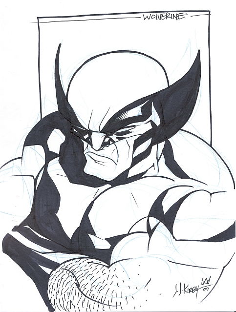 Wolverine - JJ Kirby, in Hao Lam's Bub - Wolverine Quickies Comic Art ...